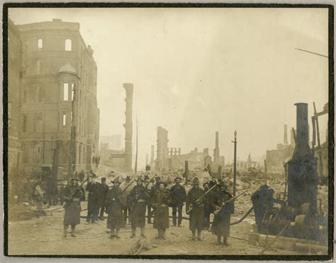 Maryland National Guard After The Great Baltimore Fire Maryland