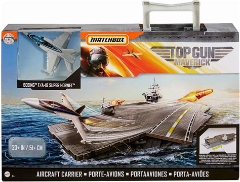 Matchbox Top Gun Maverick Aircraft Carrier 3 Toys Toys Toys