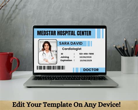 Medical Badge Template