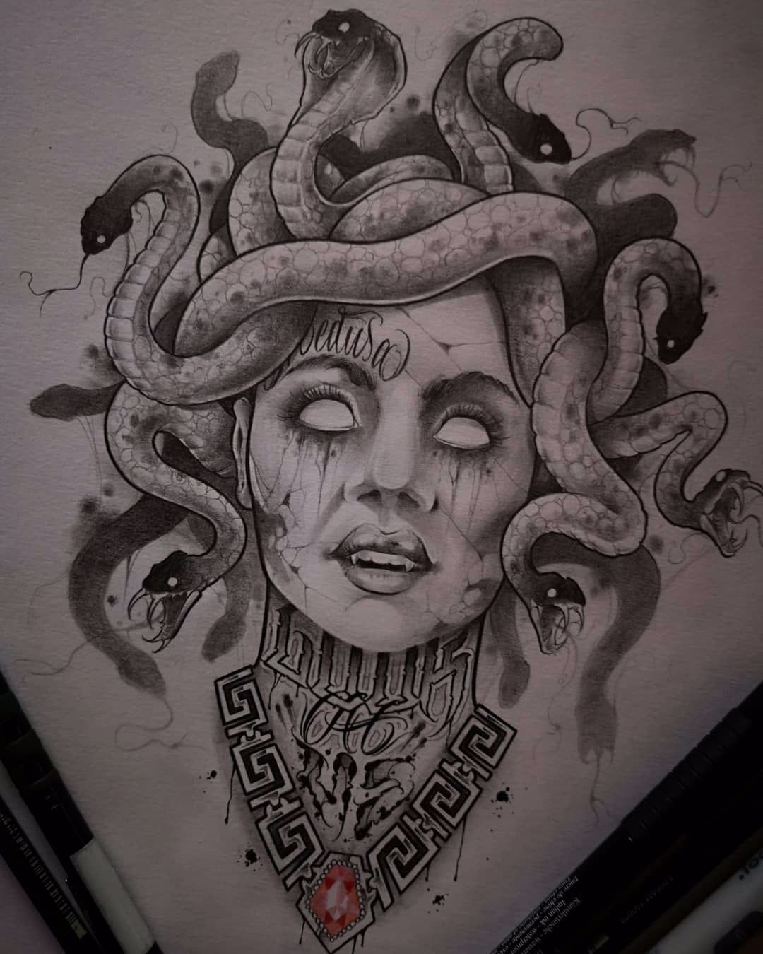 Medusa Head Versace Tattoo