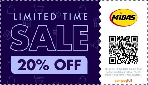 Midas Promo Code