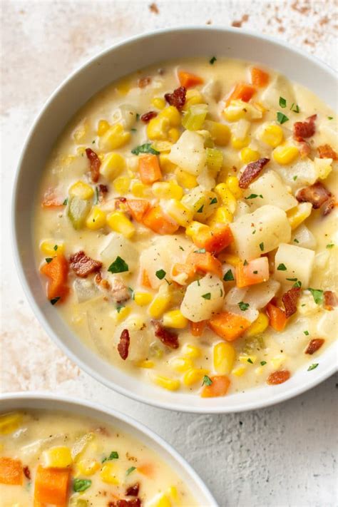 Midwest Corn Chowder Recipe Corn Chowder Recipes Soups And Stews