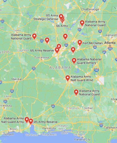 Military Bases In Alabama