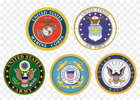 Military Branch Logos Clip Art