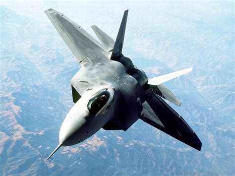 Military Fighter Jets F 22 Raptor Pictures