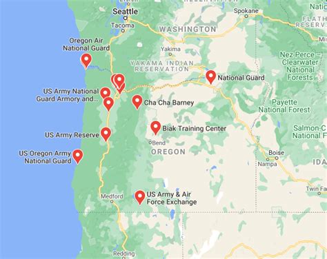 Military Installations In Oregon