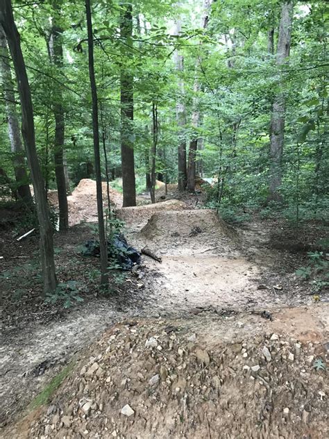 Mill Creek Park Dirt Jumps Mountain Bike Trail In Annandale Virginia