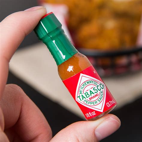 Mini Tabasco Bottles