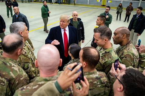 Mission Accomplished Trump Boasts Of Being Boon For Military The