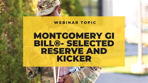 Montgomery Gi Bill Kicker