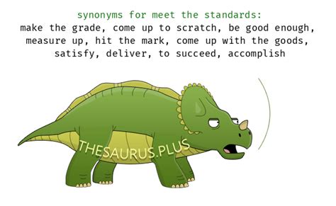 More 50 Meet The Standards Synonyms Similar Words For Meet The Standards