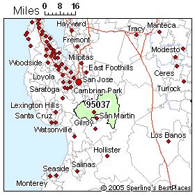 Morgan Hill Zip Code