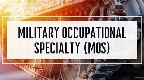 Mos In Military Means