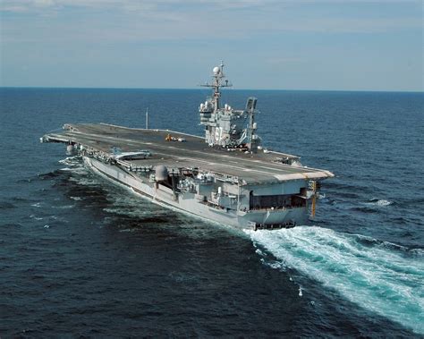 My First Ship The Uss John F Kennedy Aircraft Carrier Us Navy