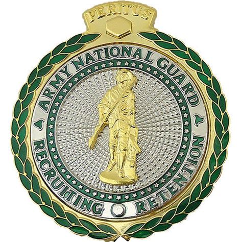 National Guard Recruiting And Retention Badge Usamm