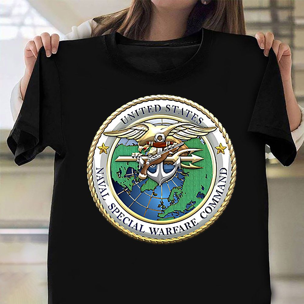 Naval Special Warfare Command Nswc Emblem T Shirt By Captain7