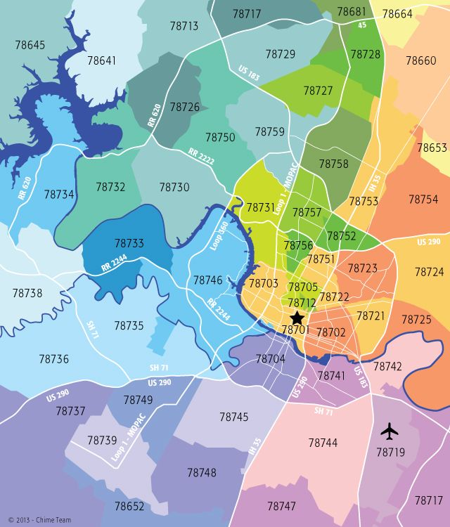 Navigating Austin A Comprehensive Guide To The City S Zip Code Map