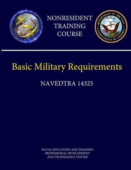 Navy Basic Military Requirements Navedtra 14325 Nonresident