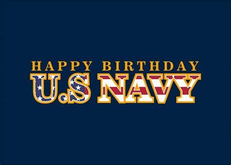 Navy Birthday Happy Birthday Navy 25788917 Vector Art At Vecteezy