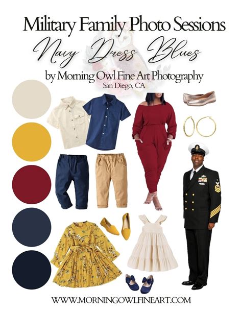 Navy Dress Blues Family Outfit Ideas Morning Owl Fine Art Photography