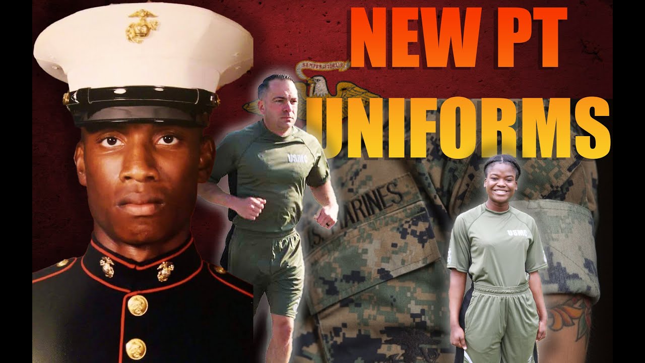 Newest Marine Corps Pt Uniform Youtube