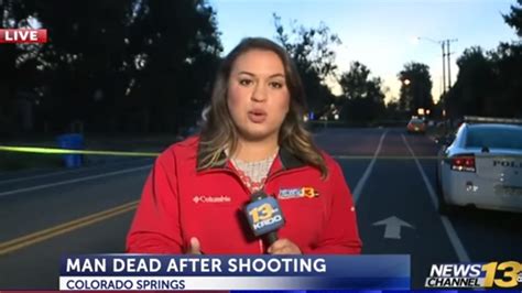 News Crew Dives To Safety After Car Plows Through Crime Scene Tape 9News Com