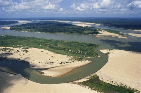 Niger River Delta And Village Photograph By Marcello Bertinetti