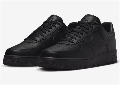 Nike Air Force 1 Low Fresh Black Dm0211 001 Release Date Sbd