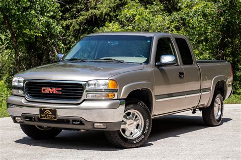 No Reserve 2002 Gmc Sierra 1500 Slt Extended Cab 4X4 For Sale On Bat