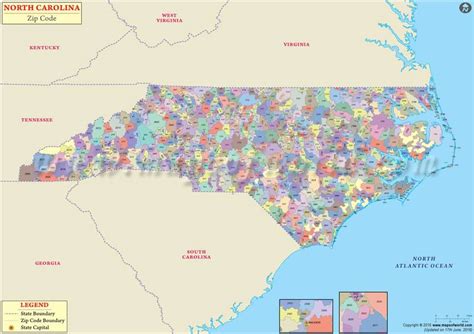 North Carolina Zip Code