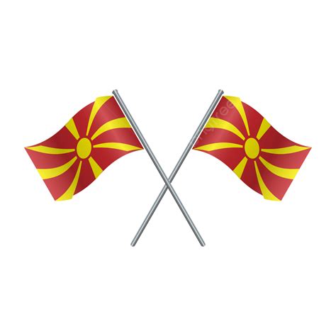 North Macedonia Flag North Macedonia Flag North Png And Vector With