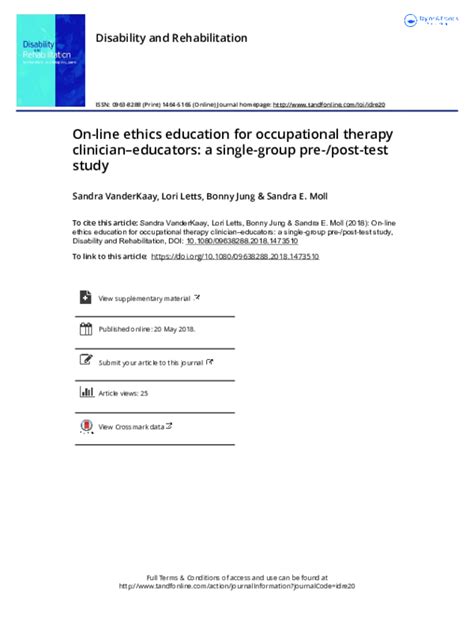 Occ Pre-Assessment Study