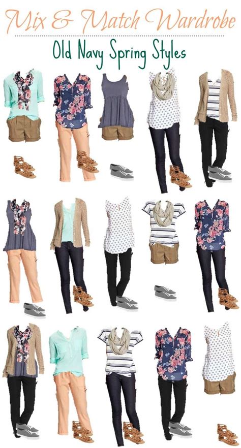 Old Navy Mix And Match Wardrobe For The Office Style On Main