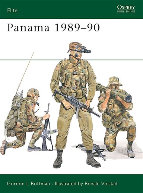 Panama 1989 90 Elite Gordon L Rottman Osprey Publishing