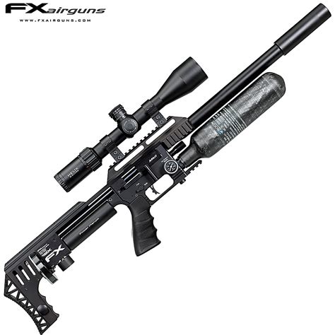 Pcp Air Rifle Fx Impact X Mkii Power Plenum Black Pcp Air Rifles