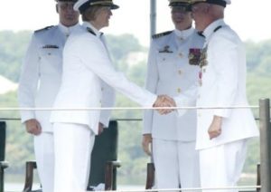 Pensacola Woman In Training At U S Navy Officer Candidate School