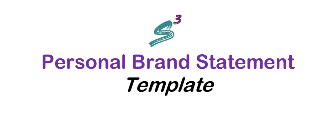 Personal Brand Statement Template