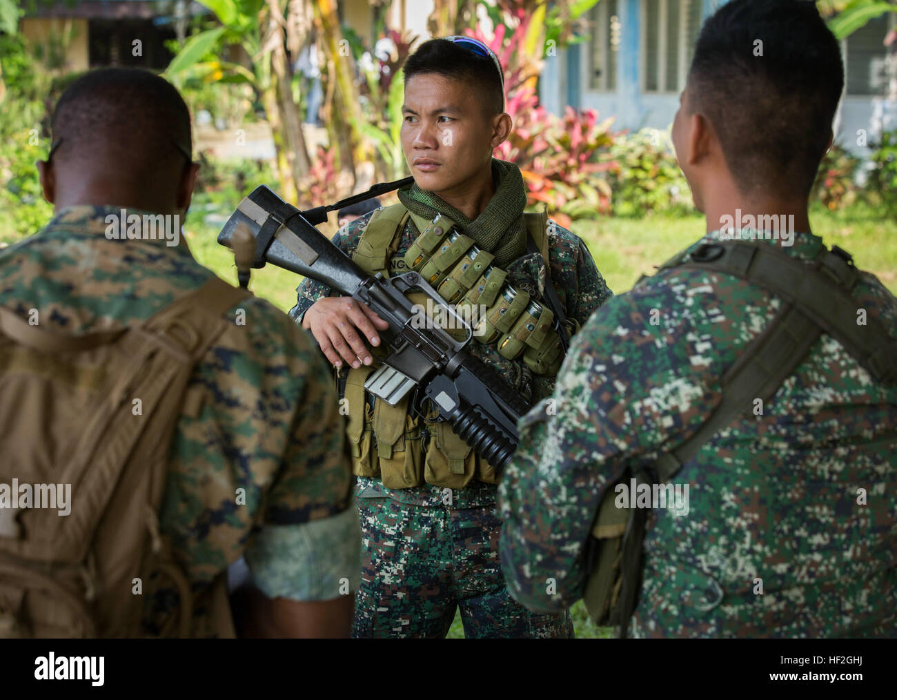 Philippine Marine Cpl Joreixt Alingco 34Th Marine Company Battalion