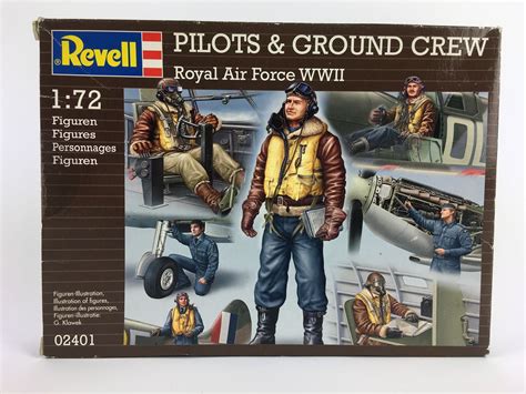 Pilots And Ground Crew Iiww Royal Airforce Revell 02401