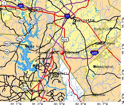 Pineville North Carolina Nc 28134 Profile Population Maps Real