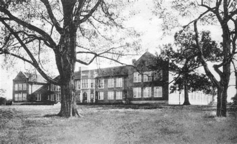 Postcard Of Hickman High School In Columbia Missouri In The Early Days