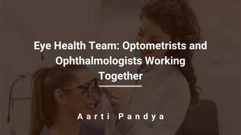 Ppt Choosing The Right Eye Doctor Optometrist Or Ophthalmologist