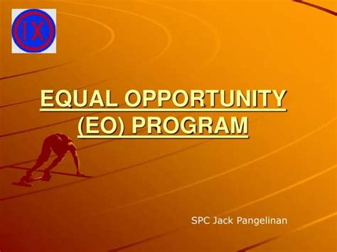 Ppt Equal Opportunity Eo Program Powerpoint Presentation Free