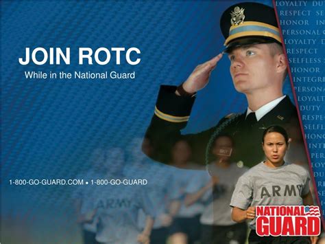 Ppt Join Rotc While In The National Guard Powerpoint Presentation