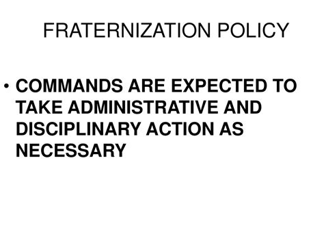 Ppt Navy And Marine Corps Fraternization Policy Powerpoint Presentation Id 9521429