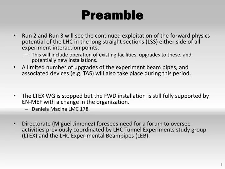 Ppt The Preamble Powerpoint Presentation Free Download Id 1087566