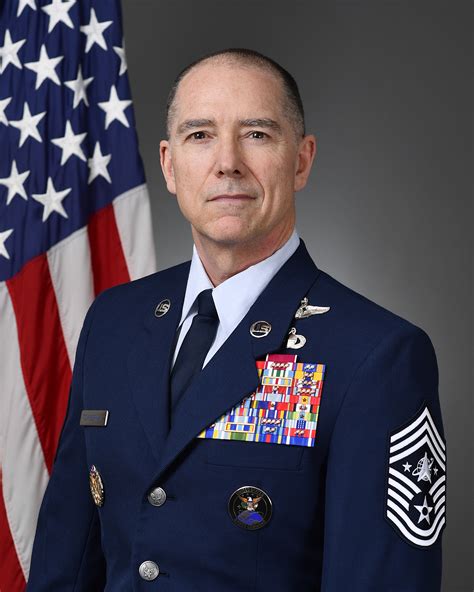 Q A Chief Master Sgt Roger Towberman Space Force Senior Enlisted