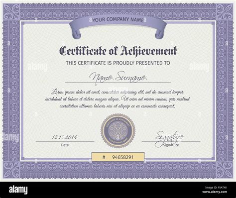 Qualification Certificate Hi Res Stock Photography And Images Alamy