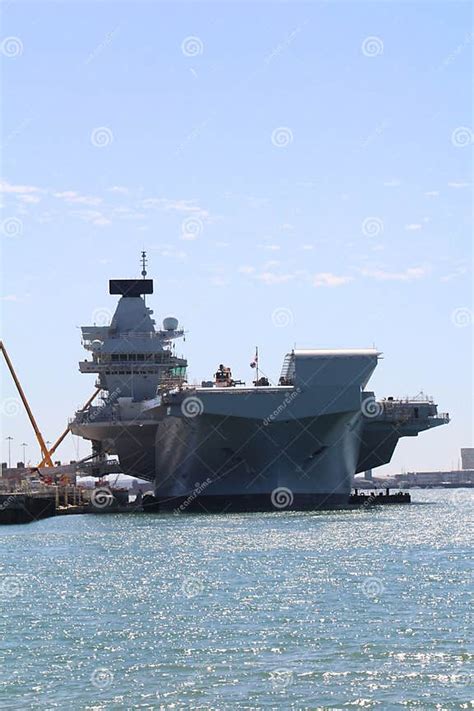 Queen Elizabeth Aircraft Carrier Editorial Stock Image Image Of Queen Warship 123292184