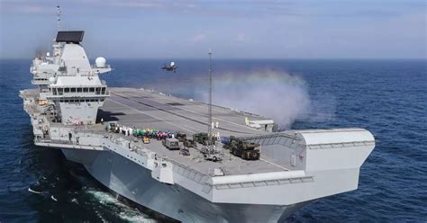 Queen Elizabeth Aircraft Carrier Fire